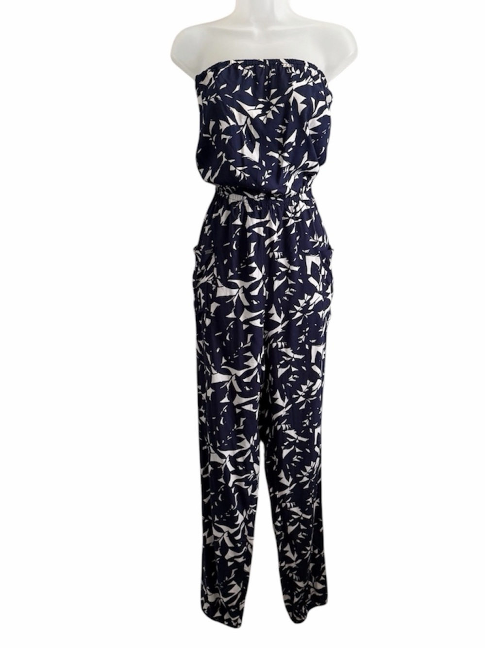 Roxy Funnel of Love Printed Tube Top Romper - Picture 2 of 10